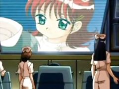 Tender Lesbian Nurse Cartoon