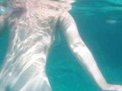 Jerolim nude beach underwater
