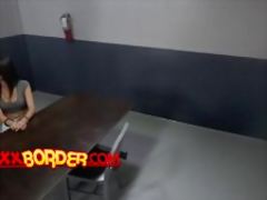 Smoking hot mexican slut has to suck a thick US cock