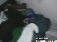 Skinny Needle Whore Licks Ass and Fucks in Motel